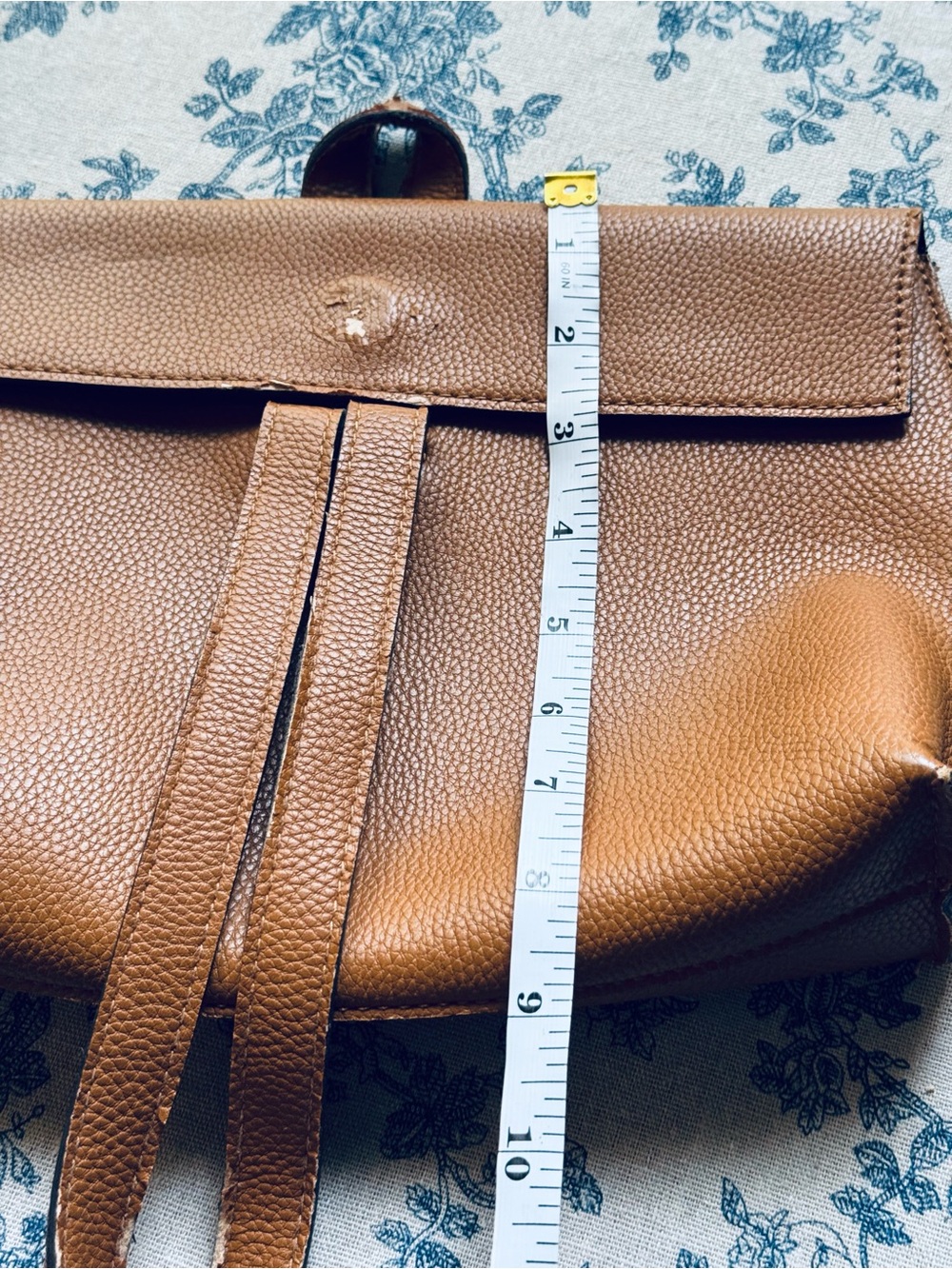 Free People Brown Pebbled Leather Clutch - Picture 13 of 14